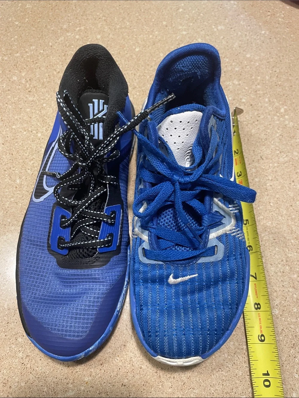Nike Lebron Witness Kids Blue and White Athletic Sneakers